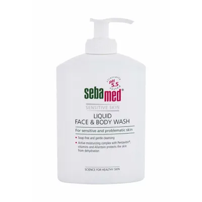 Produktbild von Sebamed Sensitive Skin Face & Body Wash Cleansing Emulsion For Face And Body 300 Ml
