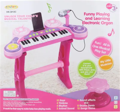 Obrázok produktu pre Klavír na batérie ružový