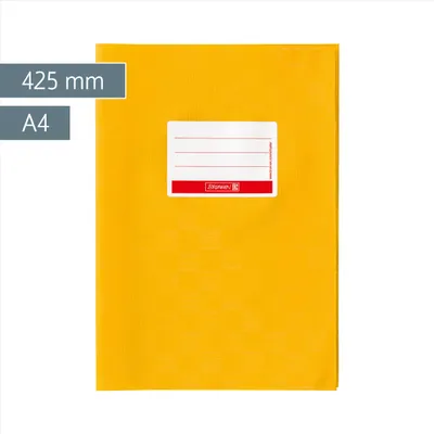 Image de BRUNNEN 104052416 Pochette pour carnet jaune d'or