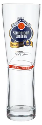 Produktbild von Schneider Weisse Bier Glas 0,5l Gläser Pokal Alkoholfrei Speziell Leben