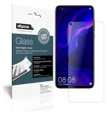 Produktbild von 1+1x Schutzfolie für Huawei Nova 4 matt - Anti-Shock 9H Folie dipos Glass