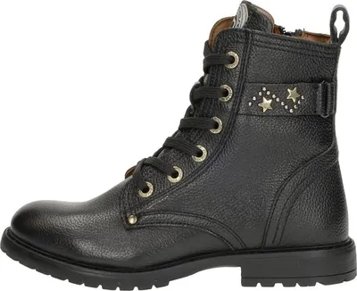 Productafbeelding van Develab Veterschoen hoog Veterschoen hoog - zwart - Maat 32