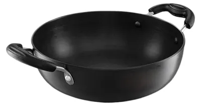 Image de Omgoods - Poêle antiadhésive en aluminium Hindalco - Poêle noire (taille n° 12)