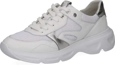 Produktbild von Caprice Sneaker - Weiß Leder/Synthetik : 41 : Normal Größe: 41 Weite: Normal