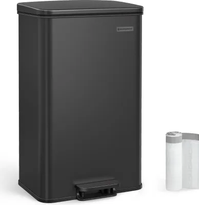 Produktbild von SONGMICS Mülleimer Küche, 40 Liter Abfalleimer, großer Tretmülleimer, mit Deckel,