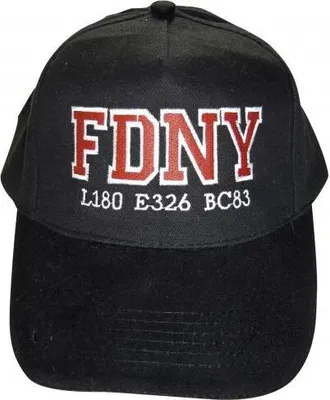 Produktbild von Baseballcap - Firework FDNY New York Departement - 68285 schwarz