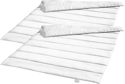 Produktbild von Bodyprotect - ECOLine Bettdecken, 135 x 200 cm, 2er Set, medium Ganzjahresdecken, 100% Mikrofaser, für Allergiker geeignet