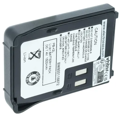 Produktbild von vhbw Akku kompatibel mit Kenwood TH-F6E, TH-F6A, TH-F6, TH-FTE, TH-F7E, TH-F7A, TH-F7 Funkgerät, Walkie Talkie (1500 mAh, 7,4 V, Li-Ion)