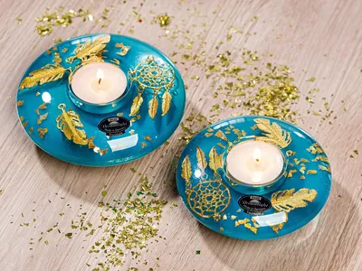 Produktbild von Gilde Dream Ufo Golden Boho VE 6 72030
