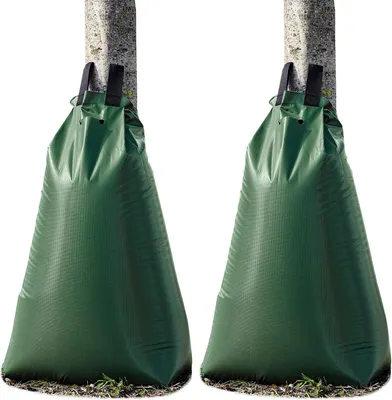Produktbild von 2x Baum Bewässerungssack je 75 L Bäume Wassersack Baumsack Gießsack Baumbewässerung Bewässerungseutel