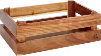 Produktbild von APS Superbox Holzbox, GN 1/4, hellbraun, Höhe: 105 mm, Länge: 290 mm
