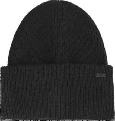 Produktbild von 4F Stylvolle Damen Wintermütze 4F - Schwarz, Größe S