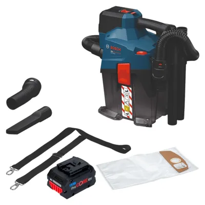 Image de Bosch GAS 18V-6L S Aspirateur sans fil 18 V 6 l e poussière L ( 06019K2100 ) Solo - sans batterie, sans chargeur