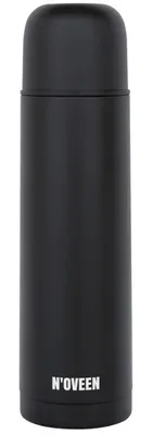 Zdjęcie produktu dla SZCZELNY TERMOS BUTELKA TERMICZNA 500ml Noveen TB630 Black Matt Czarny