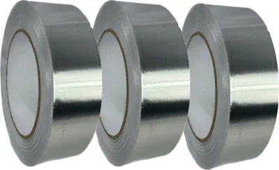 Produktbild von Aluminiumband Aluminiumklebeband 50mmx50m Selbstklebend Isolierung 3 Rollen
