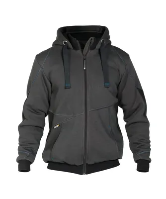 Produktbild von DASSY® Pulse Sweatshirt-Jacke ANTHRAZITGRAU/SCHWARZ Gr.XL Länge: STANDARD