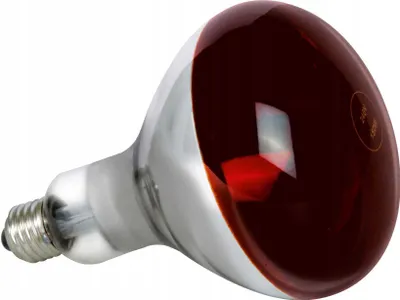 Immagine prodotto di Lampadina E27 230V 150W RADIATORE ROSSO