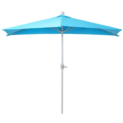 Zdjęcie produktu dla Parla parasol półokrągły, parasol balkonowy, UV 50+ poliester/aluminium 3kg ~ 300cm turkusowy bez stojaka