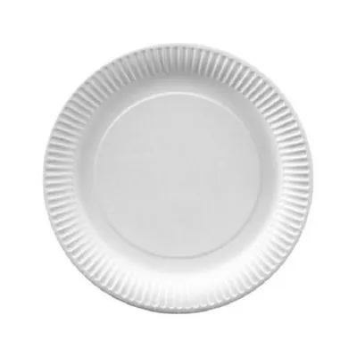 Produktbild von Izzy Horeca und Cate - Bord Izzy D 230 mm Pappe Weiß | Versiegeln Sie ein 100 Stück