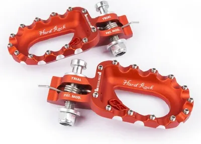 Produktbild von S3 Hard Rock Fußrasten Aluminium orange