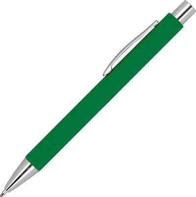Produktbild von 10 Kugelschreiber aus Papier / Farbe: grün