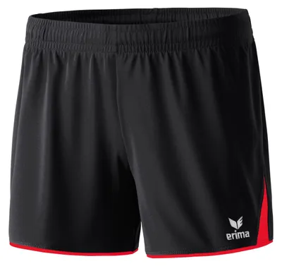 Productafbeelding van erima CLASSIC 5-CUBES shorts, model 44, zwart/rood
