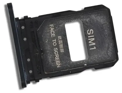 Produktbild von Ersatz Dual-SIM-Kartenhalter für Xiaomi Redmi Note 15 Pro 5G, Blau