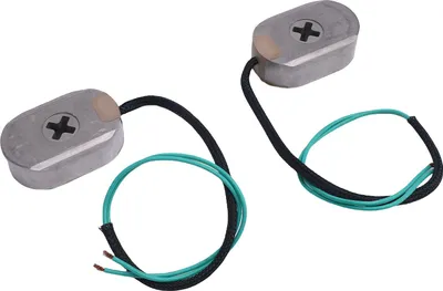 Image de 2 aimants de frein de remorque électriques 12 V de rechange, freinage amélioré, performances durables pour les camping-cars de 25,4 cm de diamètre