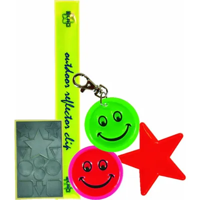 Immagine prodotto di Elro CP5SET Set di strisce catarifrangenti da 5 pezzi, sicurezza per bambini