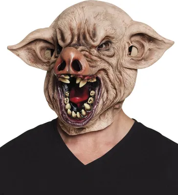 Produktbild von Latexmaske böses Schwein
