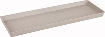 Produktbild von elho loft urban Balkonkasten Untersetzer 50 - warmes grau