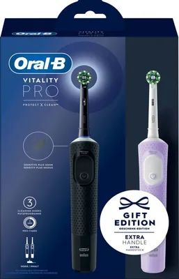 Obrázek produktu pro Oral-B Vitality Pro D103 Duo Black/Lilac Violet