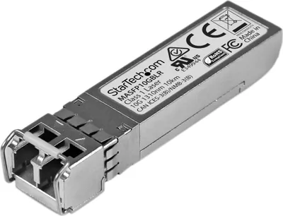 Produktbild von StarTech.com Cisco Meraki MA-SFP-10GB-LR kompatibel SFP+ Transceiver Modul - 10GBASE-LR, Faseroptik, 10000 Mbit/s, SFP+, LC, LR, 10000 m