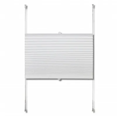 Produktbild von vidaXL Verdunklungsplissee 60×200 cm Weiß