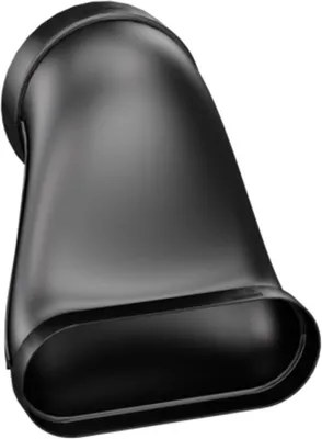 Produktbild von BORA EFRV/1 Ecotube Übergang flach rund Versatz inkl. Dichtungsmaterial (1Stk.)