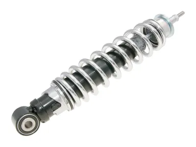 Immagine prodotto di Ammortizzatore posteriore Carbone Sport nero/cromo per Vespa ET4, LX, LXV 125, 150