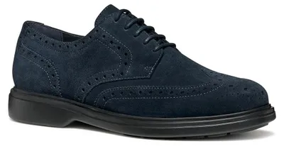Productafbeelding van Geox heren Oxford schoenen, model OTTAVIO, blauw, maat 44 EU