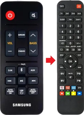 Produktbild von Fernbedienung geeignet für SAMSUNG HW-N300