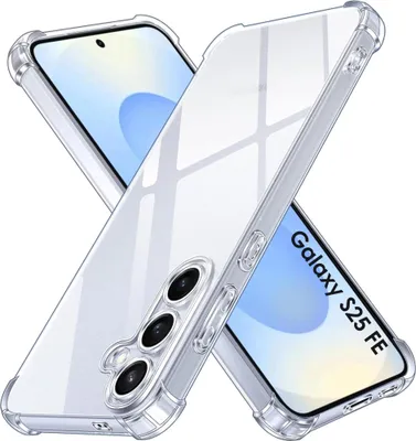 Produktbild von Hülle für Samsung Galaxy S25 FE - Stoßfeste Transparent Handyhülle Kratzfest Schutzhülle Ultra Dünn Phonillico®