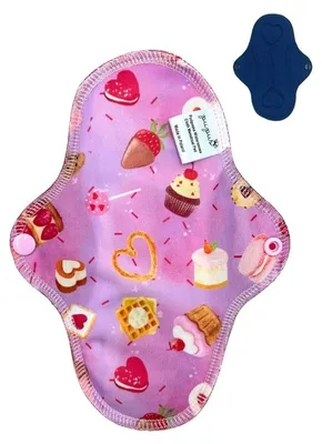 Produktbild von Mittlere Stoffbinde für die Menstruation - SÜSSIGKEITEN