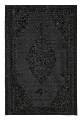 Produktbild von Teppich Delbar 210 x 150 x 1 cm Polypropylen Schwarz