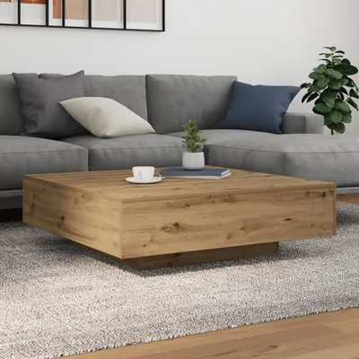 Produktbild von 2025 Moderne Couchtisch Eiche handwerklich 100 x 100 x 31 cm Holzwerkstoff - Couchtische,Design 2996971 1parcel