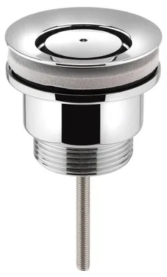 Produktbild von Sapho Nicht verschließbare Waschbecken-Ablaufgarnitur 5/4", design Stopfen, 3-65mm, Chrom