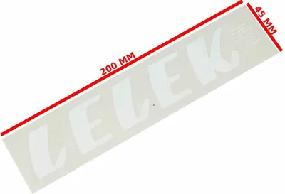 Immagine prodotto di Wsk Lelek Adesivo Bianco