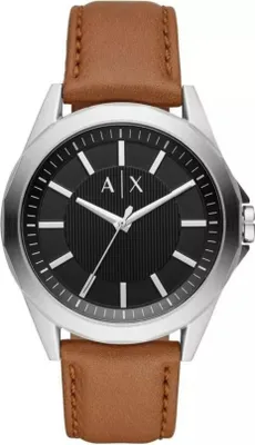 Immagine prodotto di Orologio da polso da uomo Armani Exchange AX2635, cassa in acciaio inossidabile, cinturino in pelle