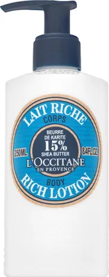Produktbild von L'Occitane Shea Butter 15% Body Rich Lotion 250 ml