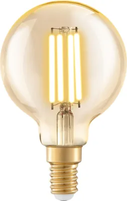 A close-up studio shot of a single LED light bulb.