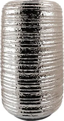 Produktbild von Kaheku Vase Medan silber, Ø 25,5 cm, H= 45,5 cm  7833035597