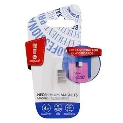 Produktbild von Neodym-Brettmagnete 4Stück Memobe