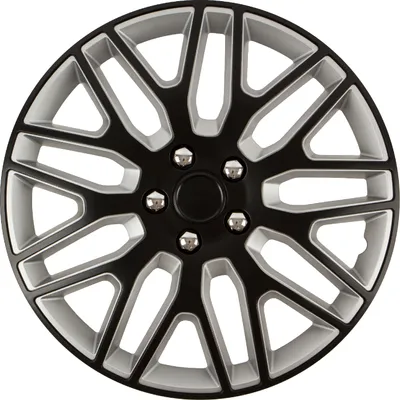 Produktbild von Z480567 Radkappen Radzierblenden SATZ (4Stück) 16 Zoll Dakar NC schwarz-silber